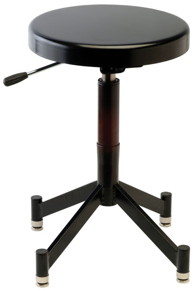 Photogenic Pneumatic Posing Stool with Glides & 4 Leg Steel Base. (PG341B) - Helix Camera 