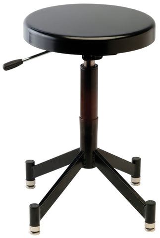 Photogenic Pneumatic Posing Stool with Glides & 4 Leg Steel Base. (PG341B) - Helix Camera 