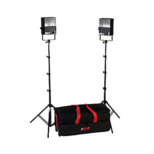 Smith Victor SL200 2-Light 1200-watt SoftLight location kit (401404) - Lighting-Studio - Smith-Victor - Helix Camera 