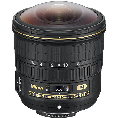 Nikon AF-S FISHEYE NIKKOR 8-15mm f/3.5-4.5E ED - Helix Camera 