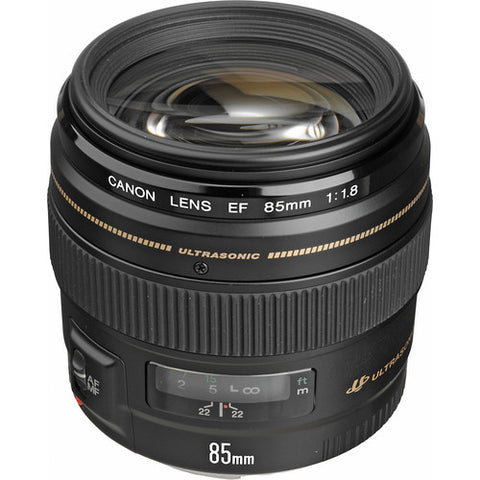 Canon EF 85mm f/1.8 USM 2519A003 - Photo-Video - Canon - Helix Camera 