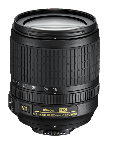 Nikon AF-S NIKKOR 18-105mm f/3.5-5.6G ED VR DX - Photo-Video - Nikon - Helix Camera 