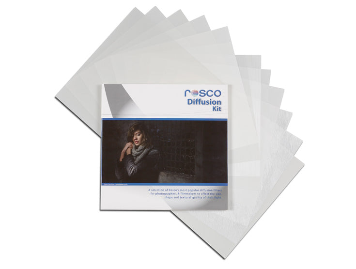 Rosco Diffusion Filter Kit - 12"x12" - Lighting-Studio - Rosco - Helix Camera 