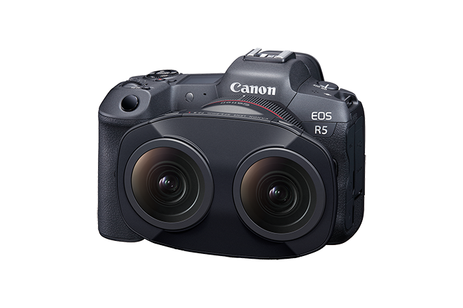 Canon RF 5.2mm f/2.8L Dual Fisheye 3D VR - Helix Camera 