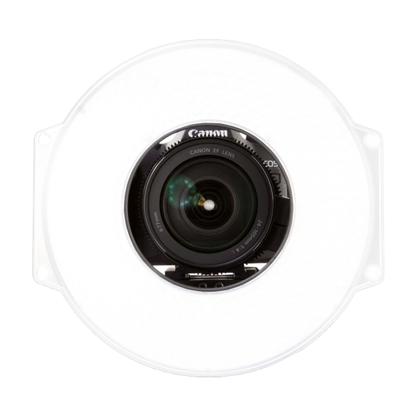 F&V Milk Diffusion Filter for R-300 Ring Light - Lighting-Studio - F&V Lighting USA - Helix Camera 
